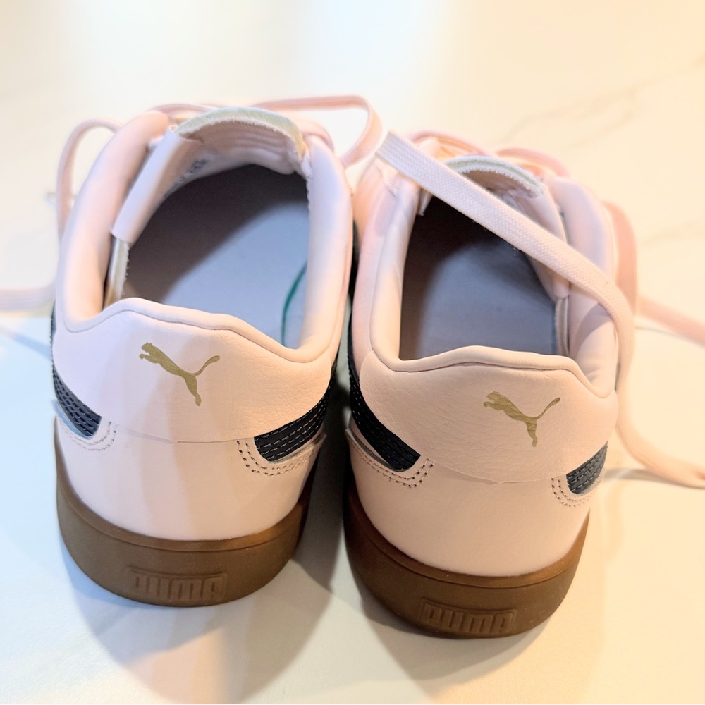 Puma Club 5v5 Pink and Gray Sneakers - Picture 3 of 8